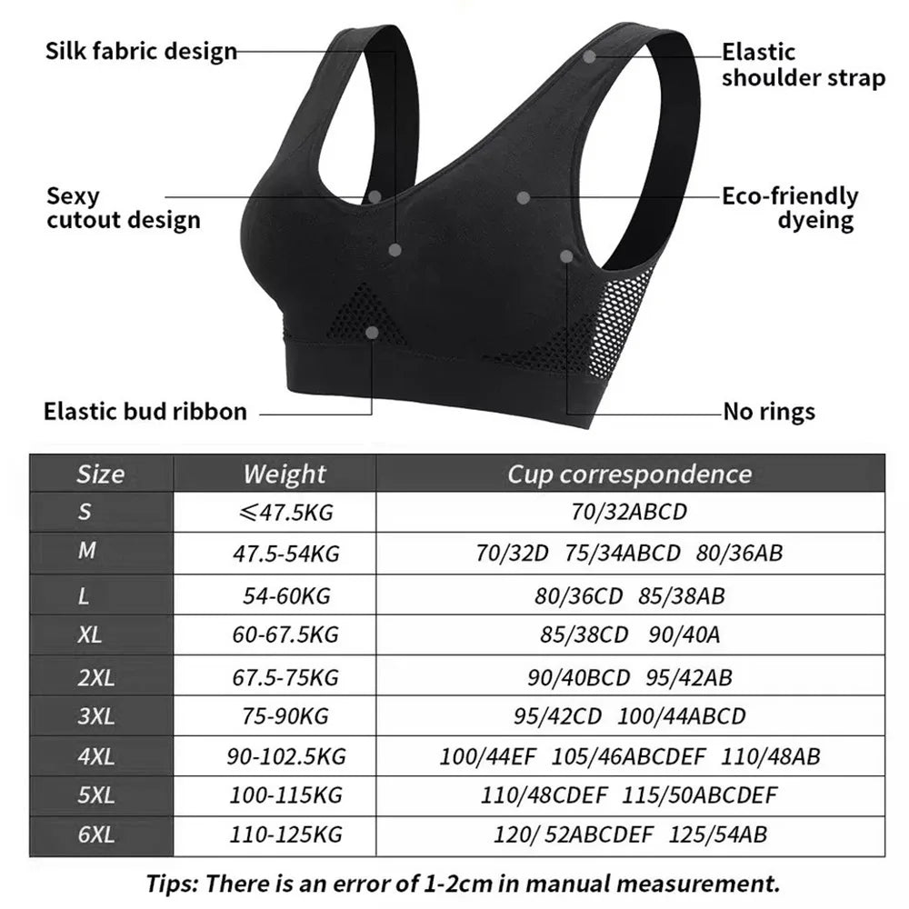 Taboo Fitness Women Seamless Mesh Sports Bras