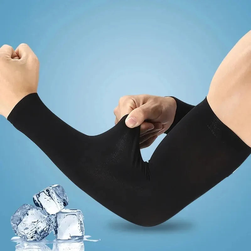 Taboo Fitness Silk Sports Arm Sleeves