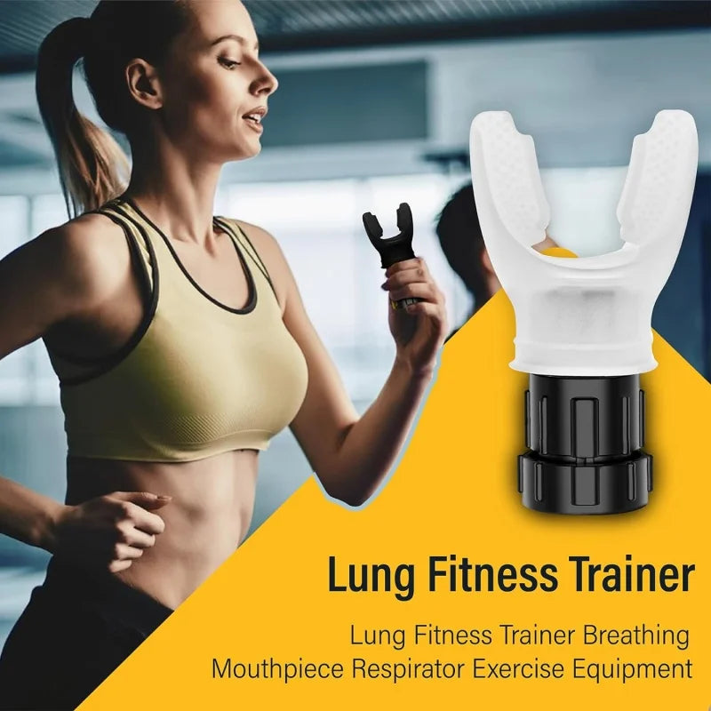 Portable Silicone Breathing Fitness Exercise Device