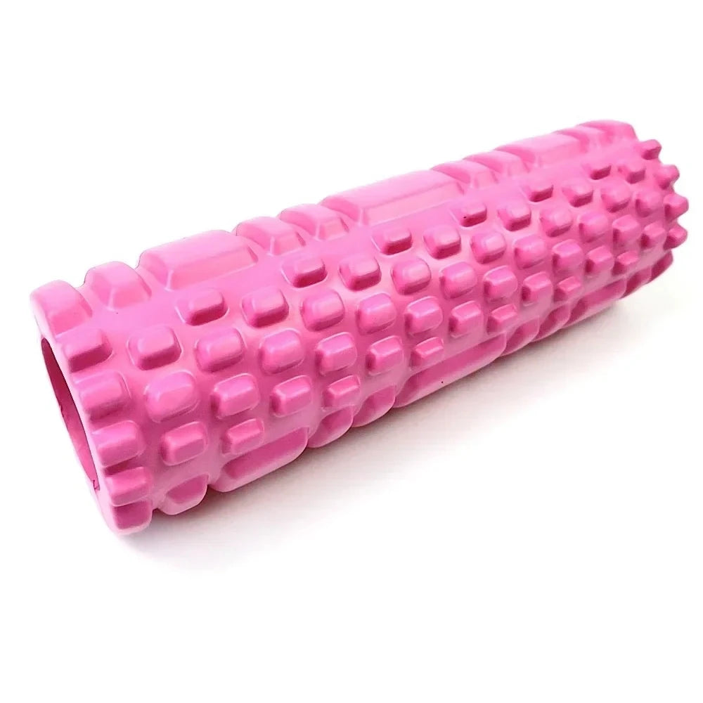 Hollow Foam Massage Roller - Yoga Fitness Column for Muscle Relaxation & Exercise Support, Training Companion