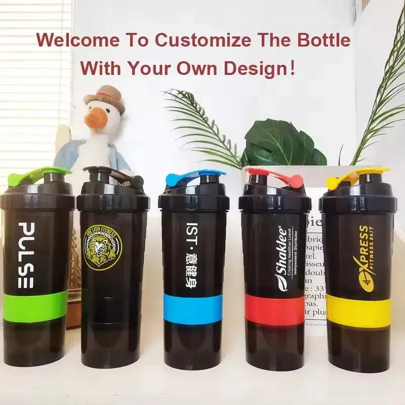 Taboo Fitness Triple-Layer Shaker Bottle