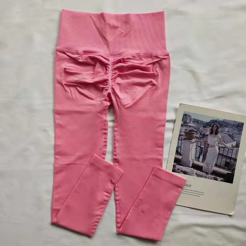 Taboo Seamless Slim Tights High Waist Leggings