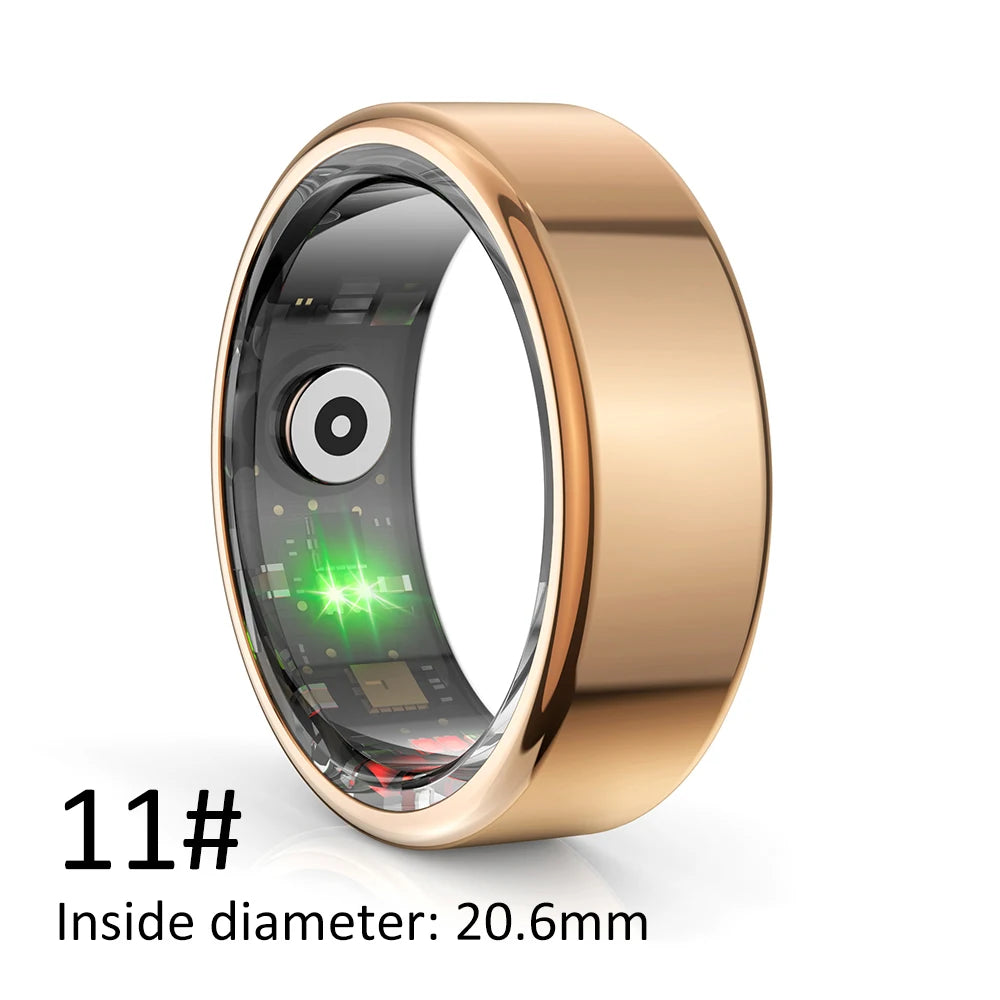 AMZMAX R02 Smart Ring Fitness Tracker