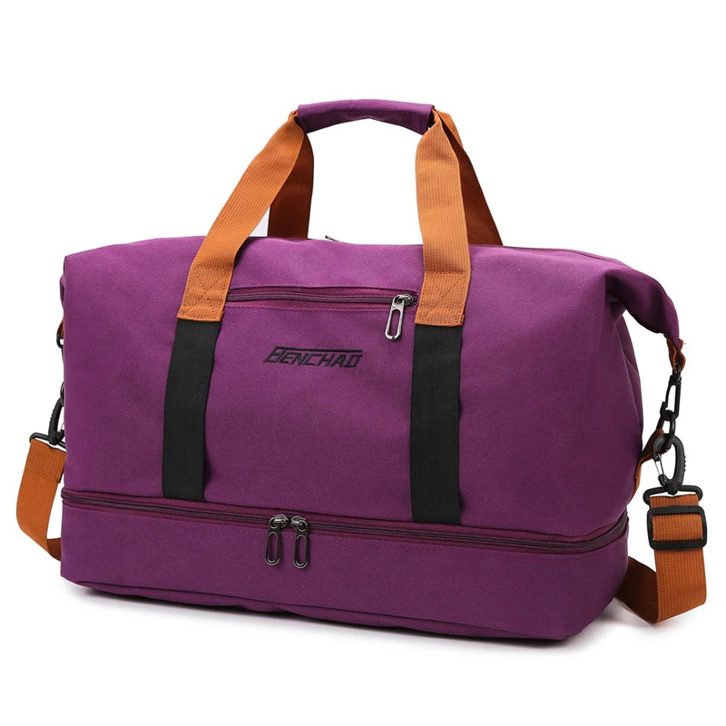 Travel Gym Bag Short-distance Luggage Portable Fitness Bags Shoulder Crossbody Chest Bag Handbags Duffle Carry On Weekender Bag