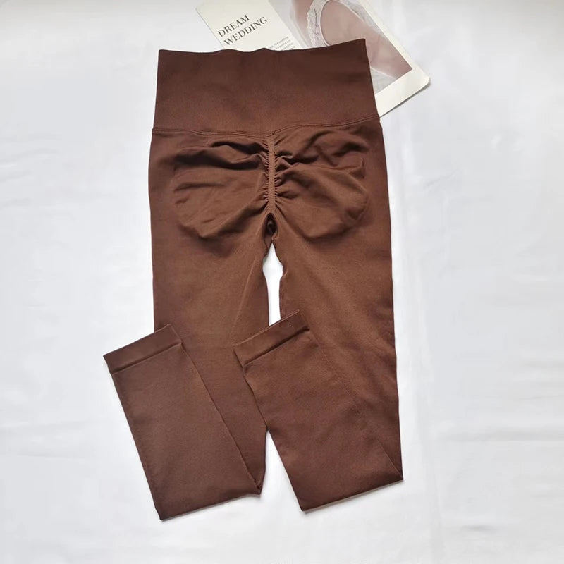 Taboo Seamless Slim Tights High Waist Leggings