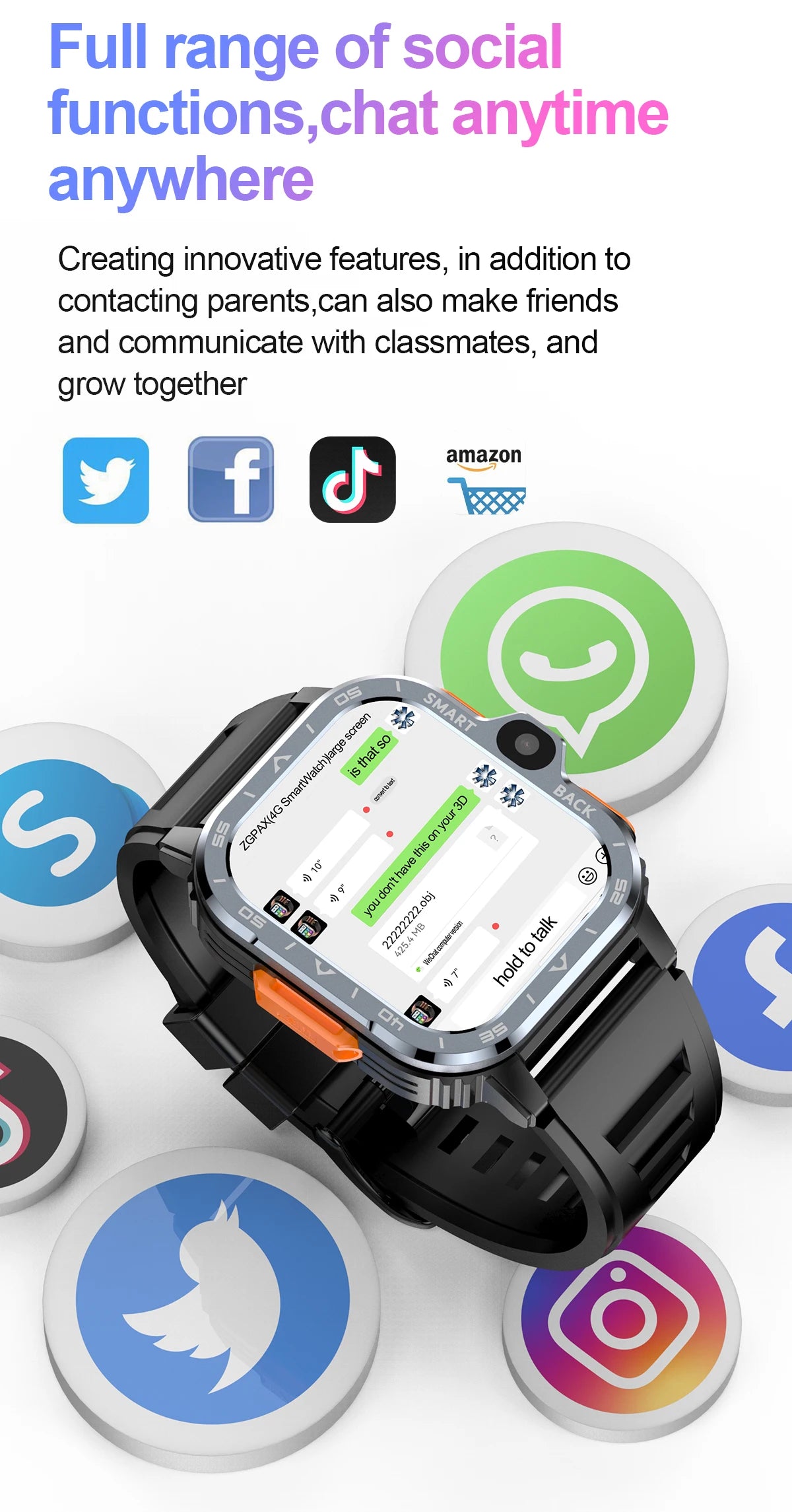Taboo Valdus PGD Fitness Smartwatch