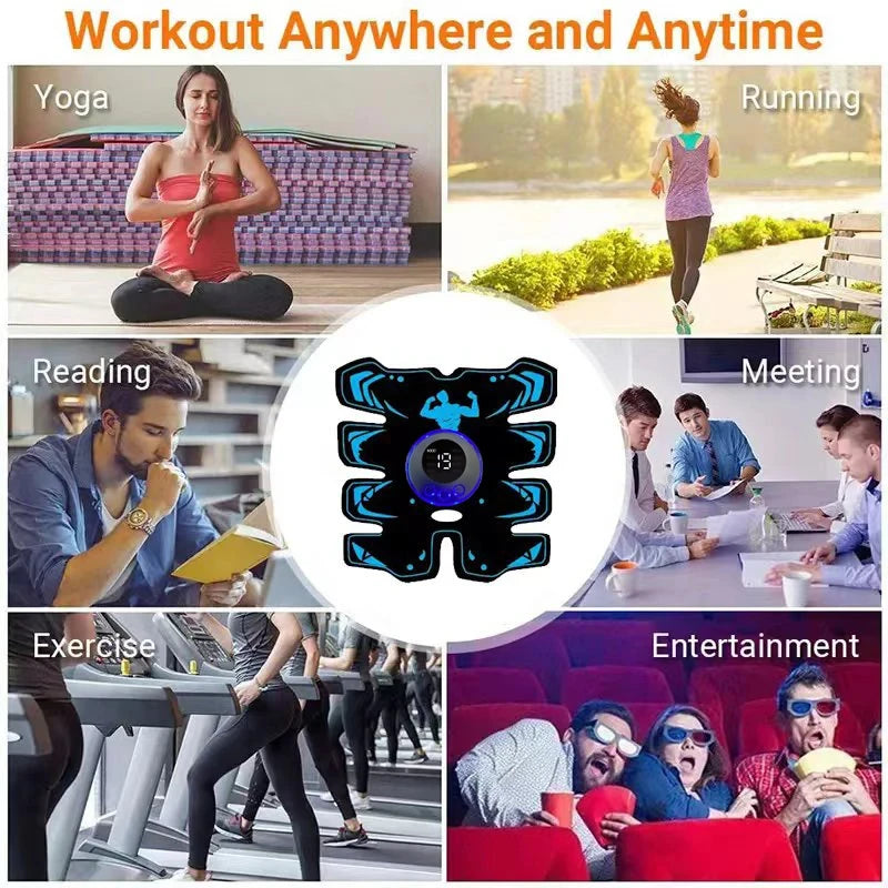 3-in-1 Wireless EMS Muscle Toner