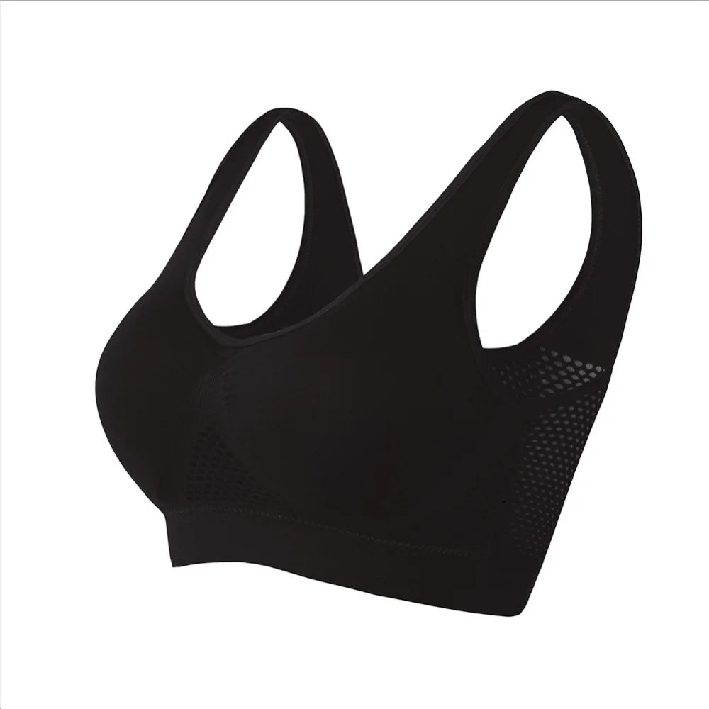 Taboo Fitness Women Seamless Mesh Sports Bras