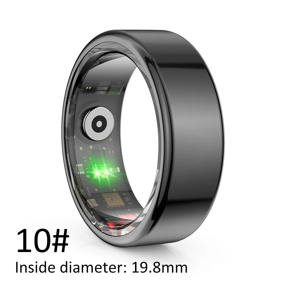 AMZMAX R02 Smart Ring Fitness Tracker