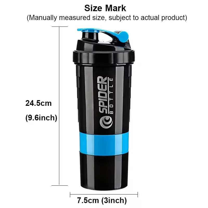 Taboo Fitness Triple-Layer Shaker Bottle