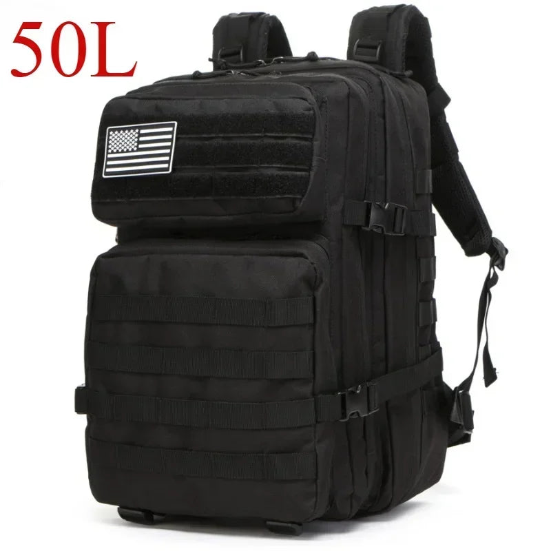 25L/50L Tactical Backpack Molle Bag Outdoor Bags Backpack for Hiking Camping Trekking Hunting Fishing GYM Bags Backpacks