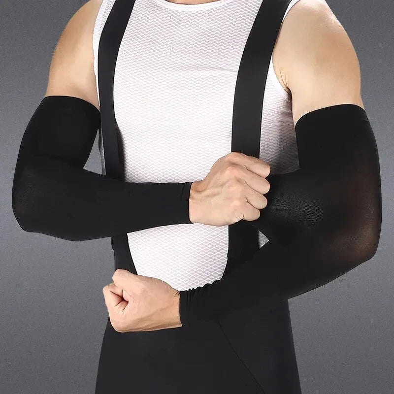 Taboo Fitness Silk Sports Arm Sleeves