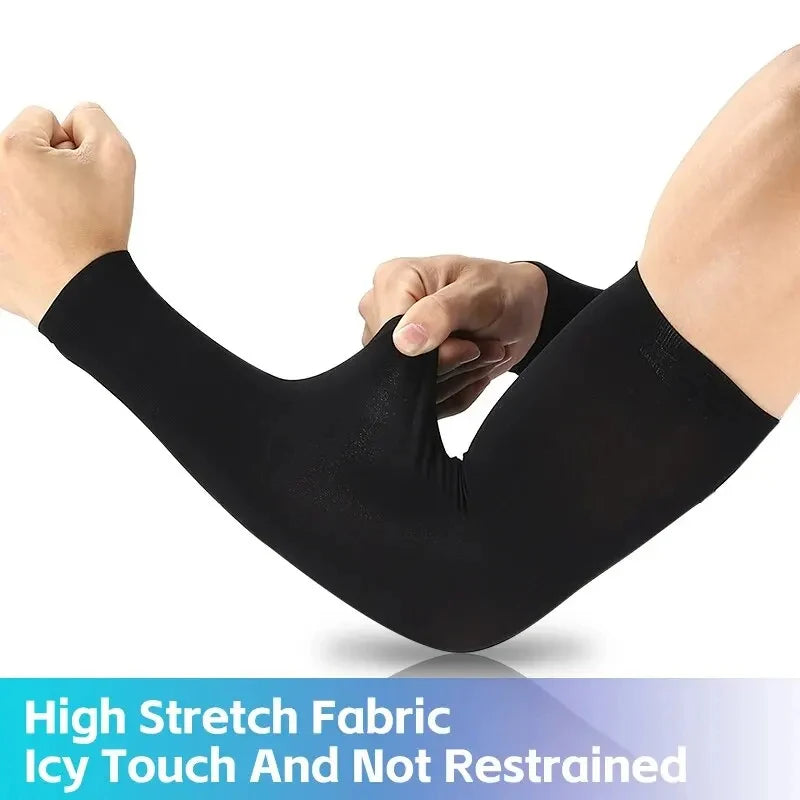 Taboo Fitness Silk Sports Arm Sleeves