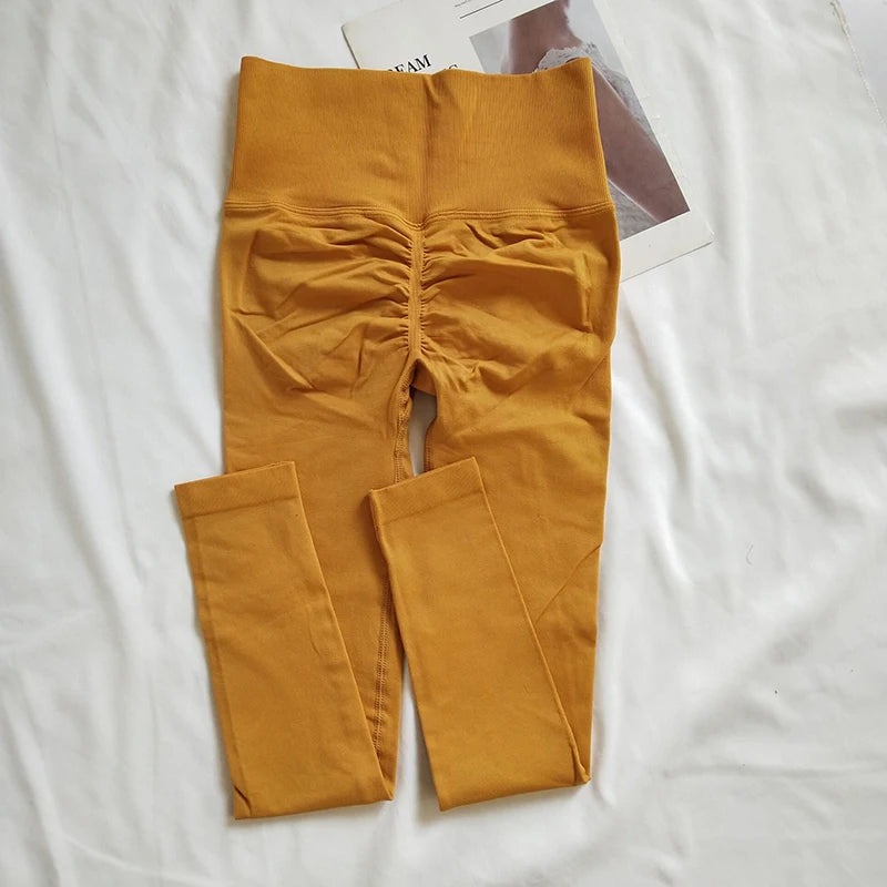 Taboo Seamless Slim Tights High Waist Leggings