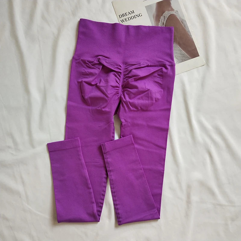 Taboo Seamless Slim Tights High Waist Leggings