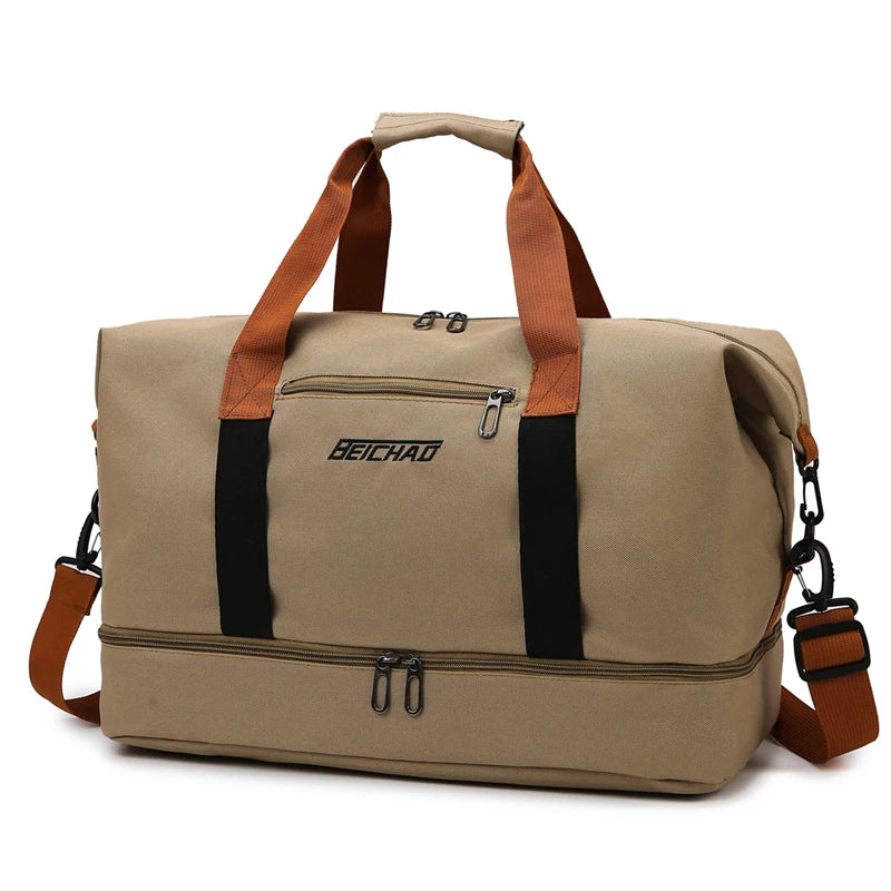 Travel Gym Bag Short-distance Luggage Portable Fitness Bags Shoulder Crossbody Chest Bag Handbags Duffle Carry On Weekender Bag