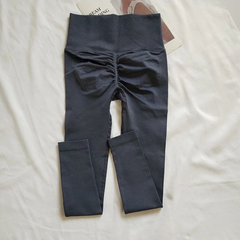 Taboo Seamless Slim Tights High Waist Leggings