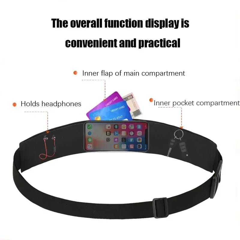 Taboo Waist Running Sports Bags