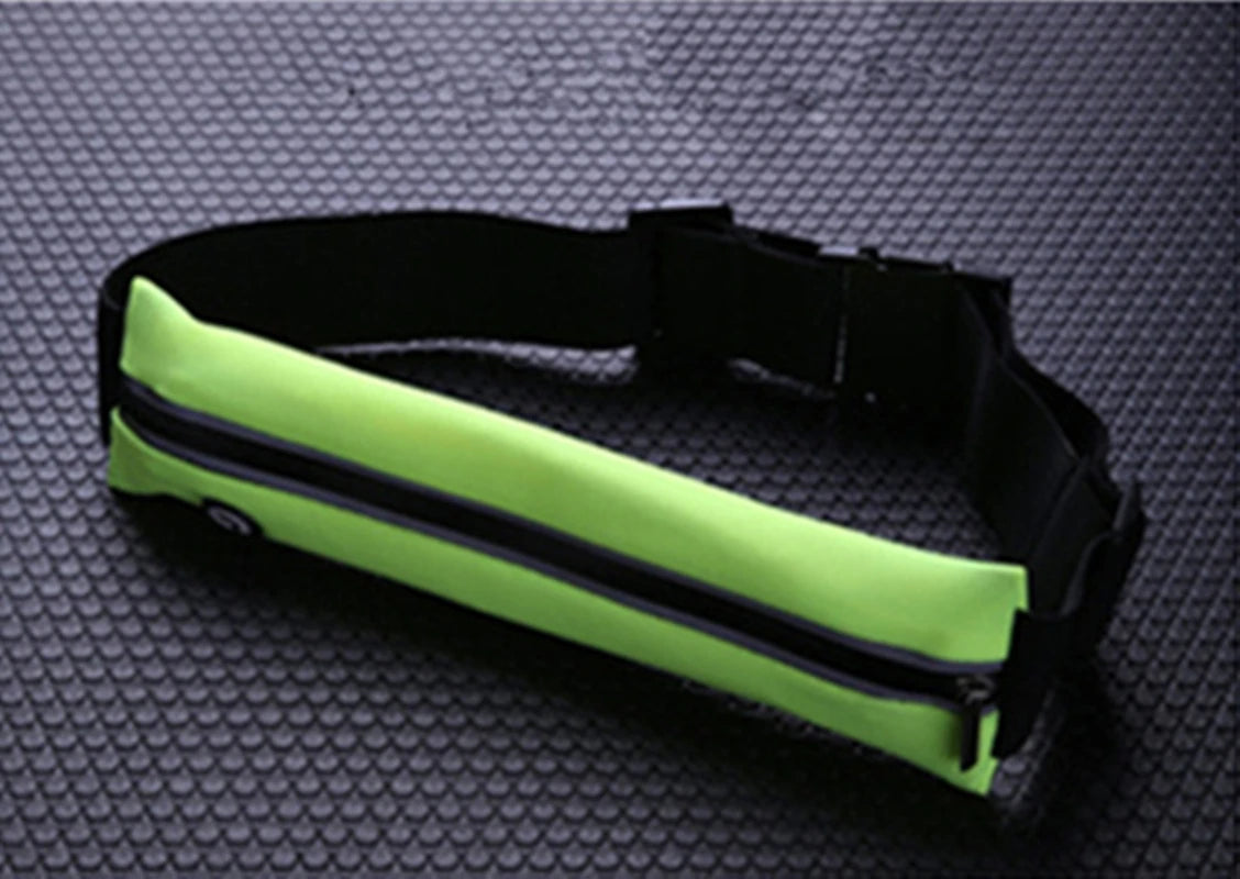 Unisex Close-Fitting Invisible Lycra Waist Pack for Outdoor Sports Running with Elastic Bands